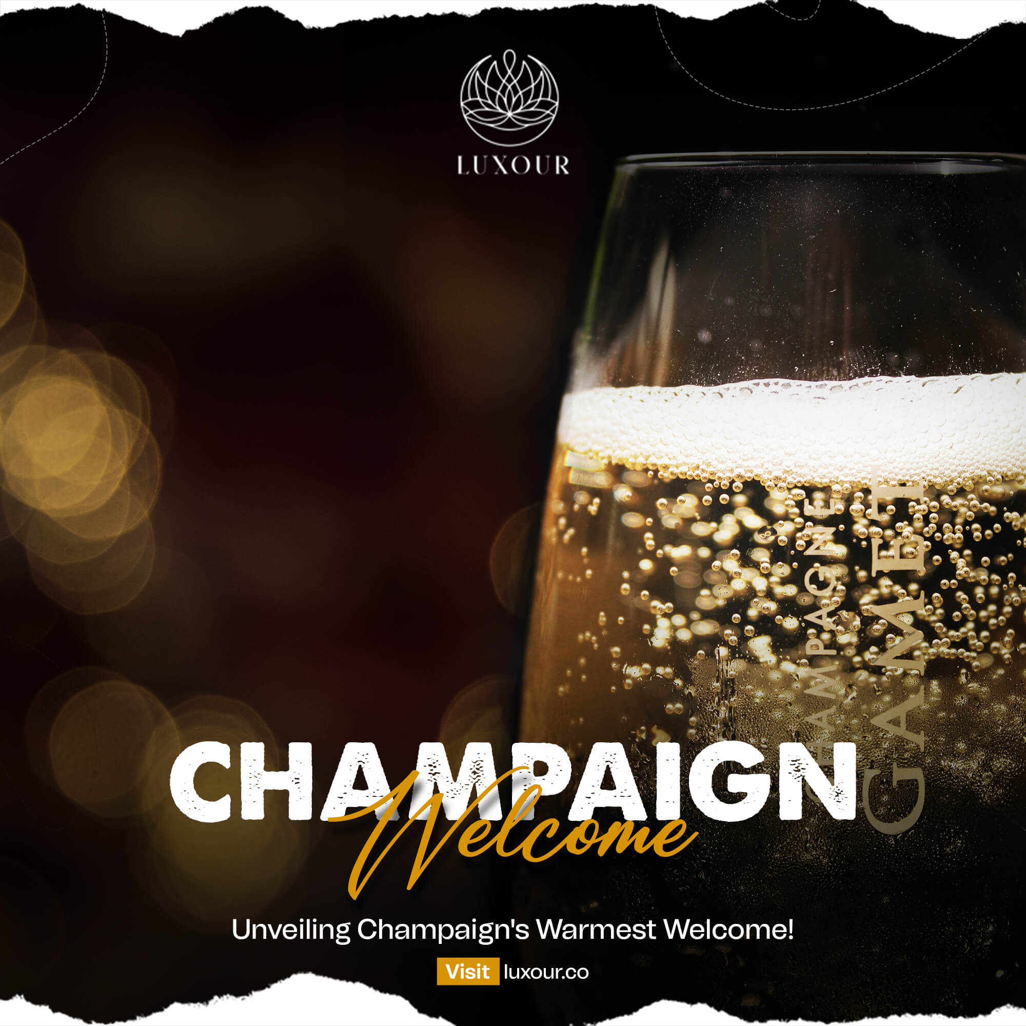 Champaigne Welcome